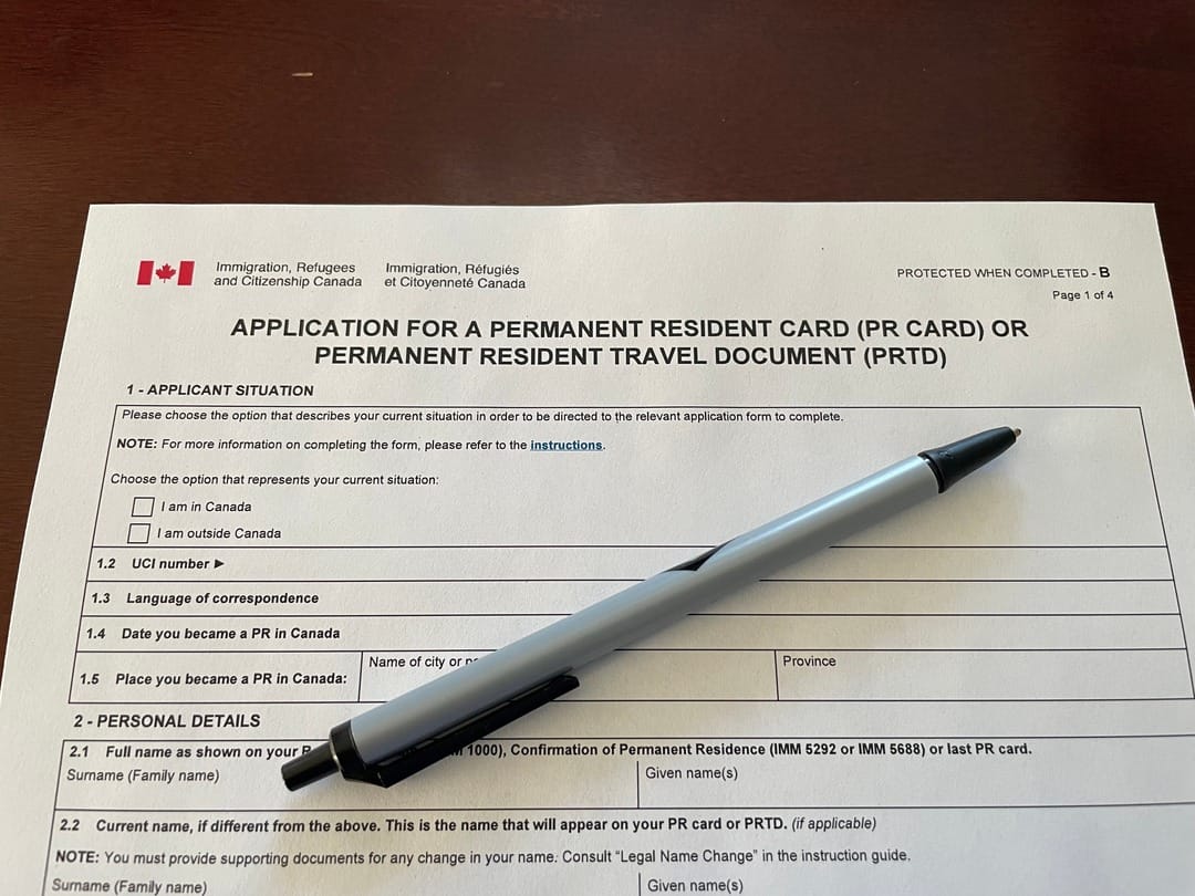 Applying for a PR card in Canada. Image source - Shutterstock