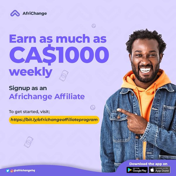 Earning as an Africhange Affiliate